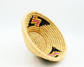 Woven Straw Basket