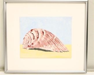 "Shell" Acrylic on Canvas Painting by Dick Stern