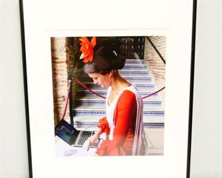 "Tickets Please" Framed Giclee Digital Print by Judith Stern