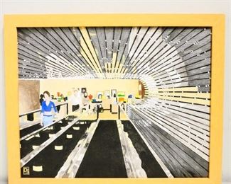 "Cascade Passage" Acrylic Painting on Canvas by Dick Stern