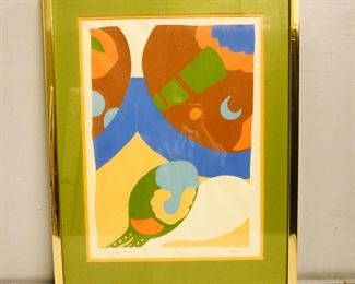 "Orange Bowl" Print by Dick Stern