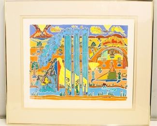 Framed Limited Edition Signed Lithograph