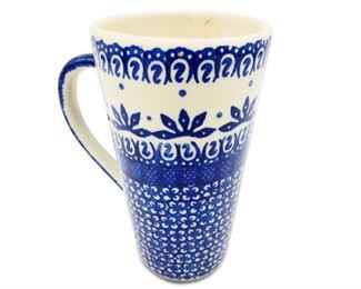 Hand Made Tall Mug by Manufaktura