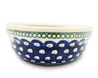 Hand Made Shallow Bowl by Ceramika Artystyczna