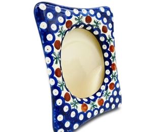 Hand Made Ceramic Picture Frame