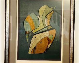 Mihail Chemiakin (b. 1943) Signed lithograph. 4/225