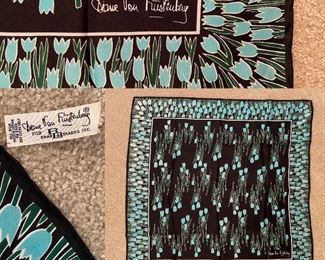 Lots of Scarves 
Diane Von Furstenberg 