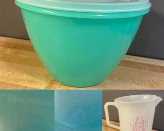 Green Vintage Tupperware 