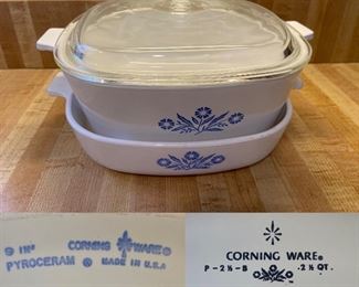 Corning Ware Blue Cornflower