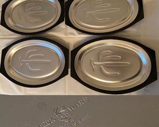 Nordic Ware Steak Plates with Metal Inserts