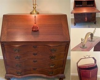 Clawfoot Dropfront Secretary 