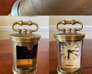 Decorative Brass Clock