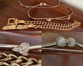 Collection Vintage 80’s Belts