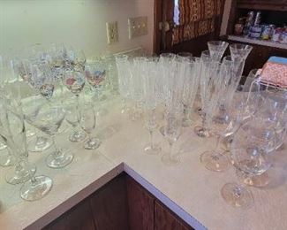 Mix & Math Crystal Glassware