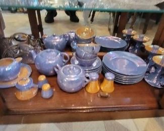 Purple/Orange Takito Tea Set & Servingware