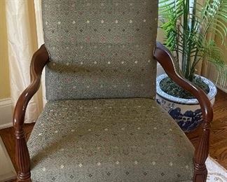 Green Arm Chair