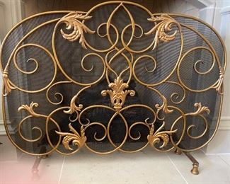 Beautiful Fireplace Screen