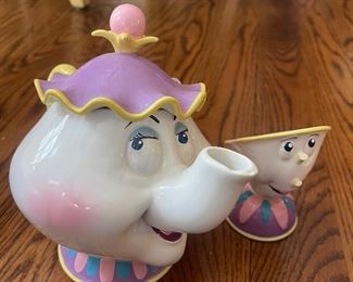 Disney Beauty and The Beast (Ms. Pots and Chip)