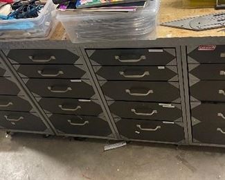 Coleman Tool Drawer and Table