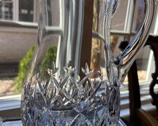 Tiffany & Co. Crystal Pitcher