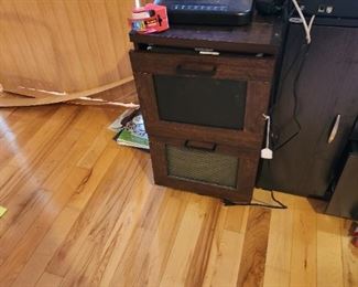 nice two drawer file cabinet