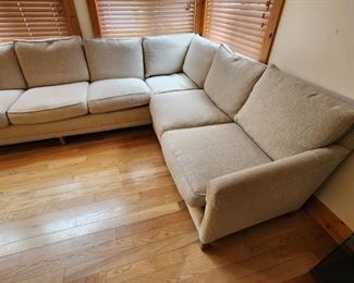 Lee Industries sectional 112x84 x 33.  3 years old original retail price $8000