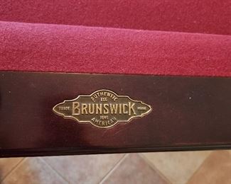 Brunswick Pool Table