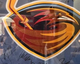 Thrashers Autographed Jersey