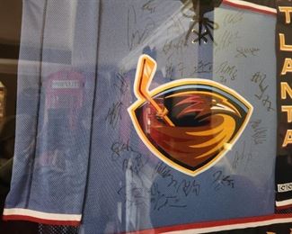 Thrashers Autographed Jersey