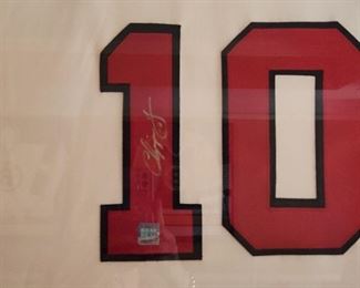 Autographed Chipper Jones Jersey 