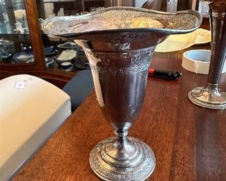 Sterling Vase