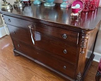 Fine Rosewood Chest by E W Hutchings New York