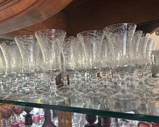 Cambridge glass Chantilly 