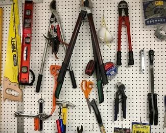 Variety of Hand Tools and Hardware 