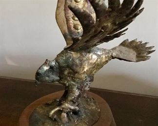 Eagle Sculpture by Creative Metals 