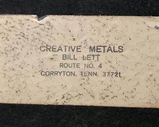 Eagle Sculpture by Creative Metals 