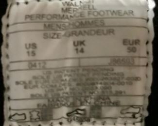 Men's Shoes Sizes 14-15 