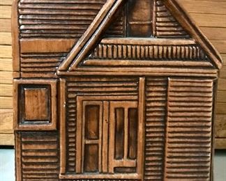 Vintage Treasure Craft Compton California Victorian House Cookie Jar