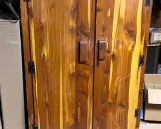 Cedar wardrobe