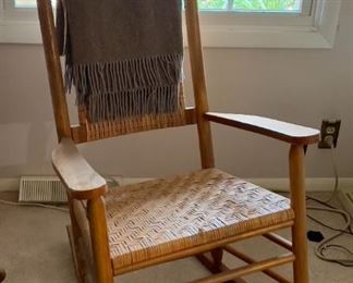 Wicker rocking chair