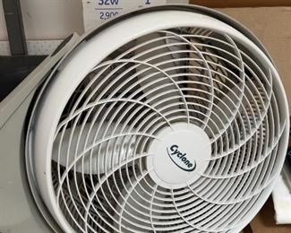 Cyclone portable fan