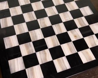 Marble checkerboard