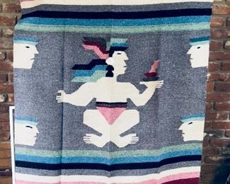 Wool blanket from Mexico
