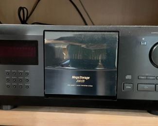 Sony 200 CD compact disc player