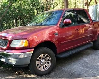 2001 Ford F150 Supercrew CabShort Bed 4D