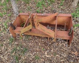 3 point hitch box blade