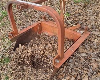 3 point hitch dirt pan