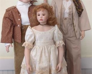 Career Girl And More Porcelain Dolls