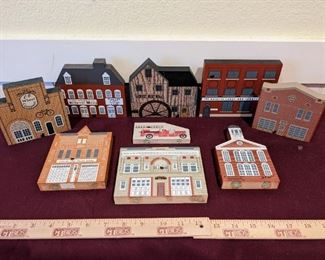 Cats Meow Village Firehouse And Tradesman Series