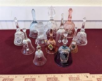 Glass And Crystal Bell Collection